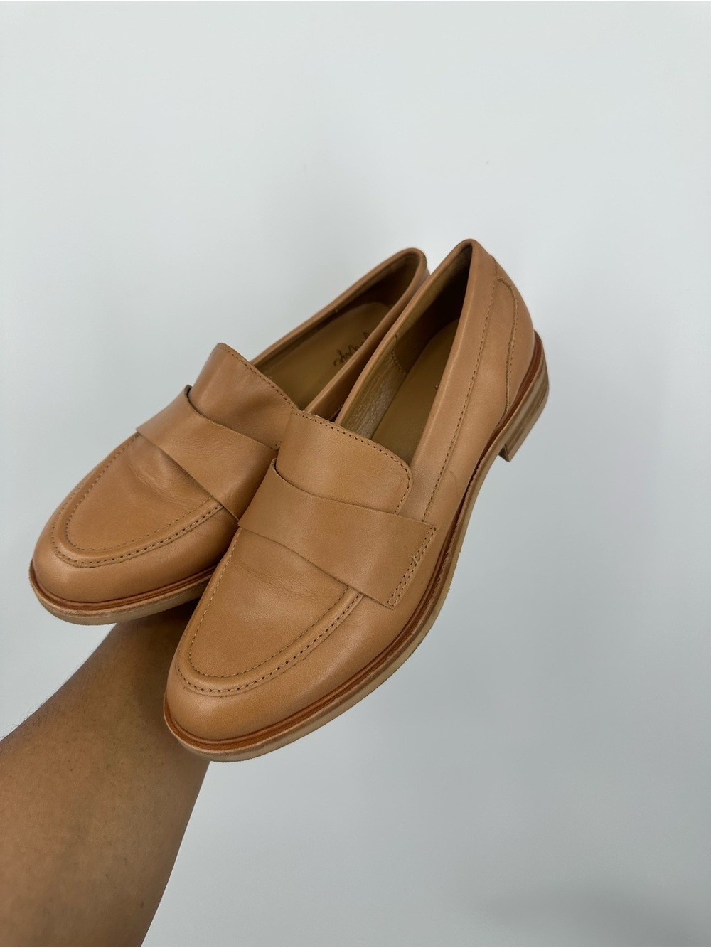 Crown Vintage Brown Loafers Shoes Woman's Size 7.5 Preppy Academia - Picture 4 of 11